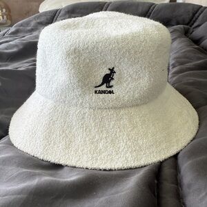 Kangol Cream Kids Bucket Hat